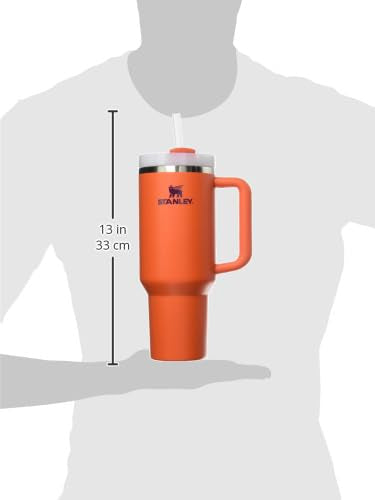 Stanley Quencher H2.0 Tumbler with Handle and Straw 30 oz | Flowstate 3-Position Lid | Cup Holder Compatible for Travel | Insulated Stainless Steel Cup | BPA-Free | Blue Spruce
