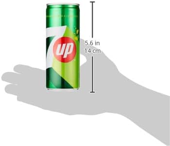 7UP Soft Drink Can, 6x245ml