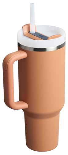 Stanley Quencher H2.0 Tumbler with Handle and Straw 30 oz | Flowstate 3-Position Lid | Cup Holder Compatible for Travel | Insulated Stainless Steel Cup | BPA-Free | Blue Spruce