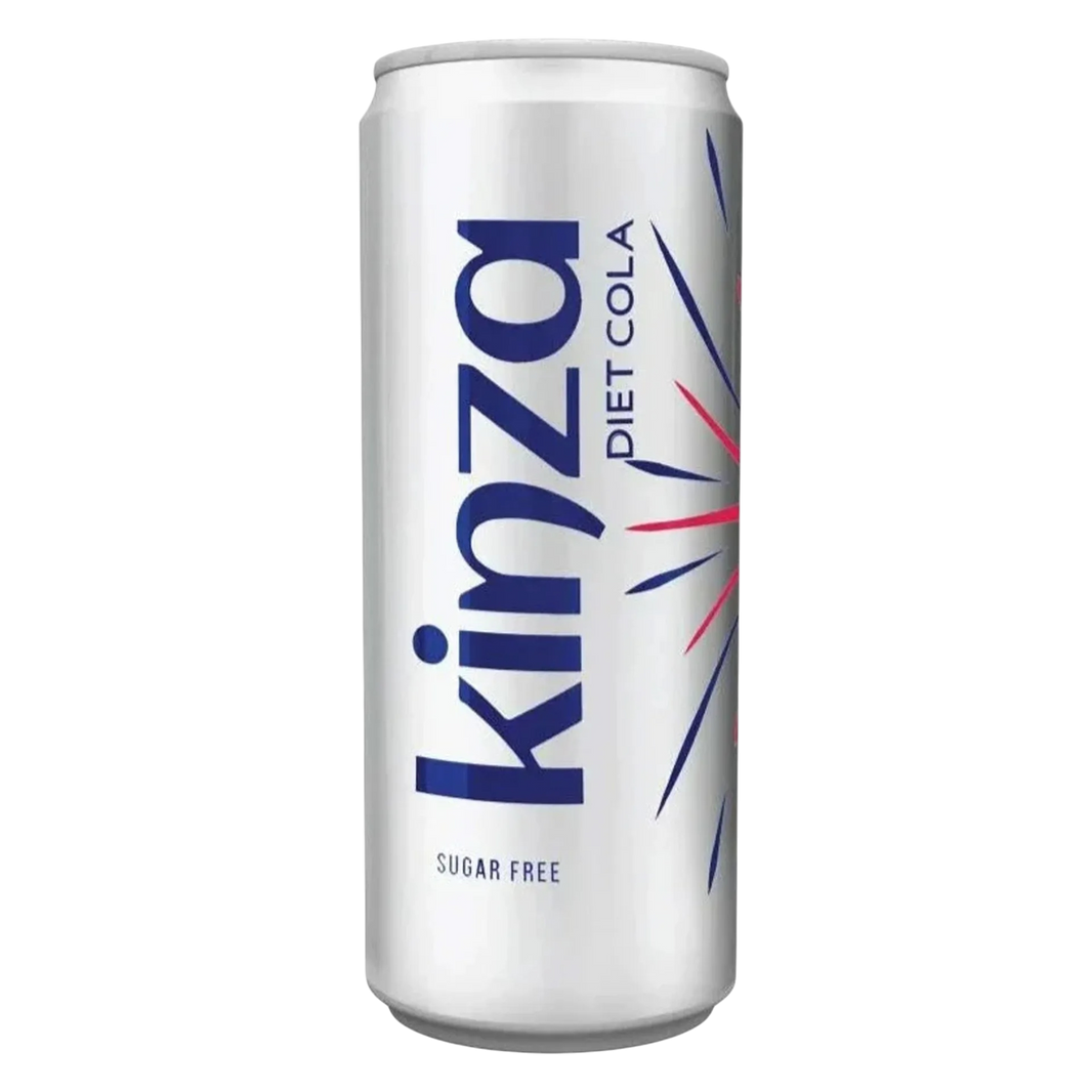 Kinza Diet Cola Soft Drink Can, 250ml