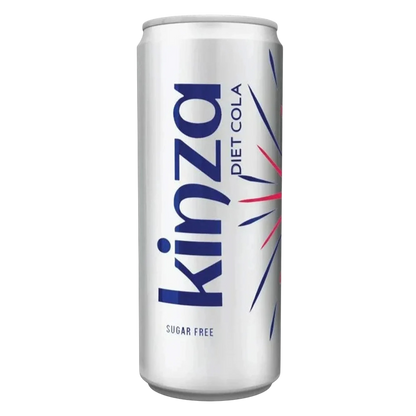 Kinza Diet Cola Soft Drink Can, 250ml