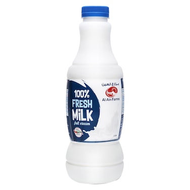 Al Ain Farms Full Cream Milk, 1L