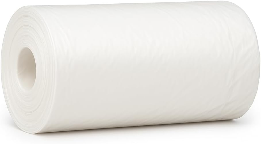 Fijipack Oxo-Biodegradable XL White 63 Gallon Heavy Duty Garbage Rolls (95x115cm), 2x10 Pieces