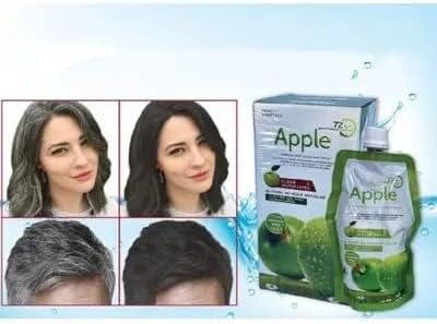 Apple No Ammonia Black Hair Dye Cream, 500ml