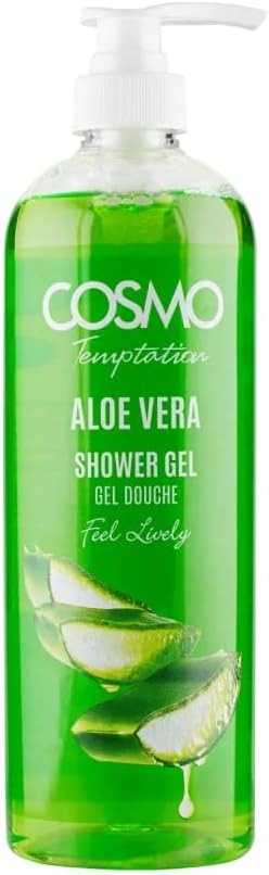 Cosmo Temptation Shower Gel Aloe Vera, 1L