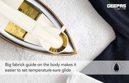 Geepas H Dry Iron/Tefl Coat(Gdi23011)1X6