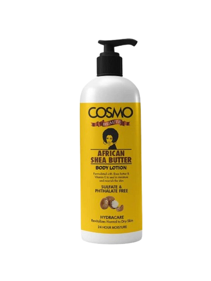 COSMO AFRICAN SHEA BUTTER BODY  LOTION 750ML