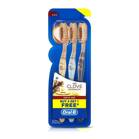 Oral-B Gentle Care Clove Toothbrush Buy 2 Get1