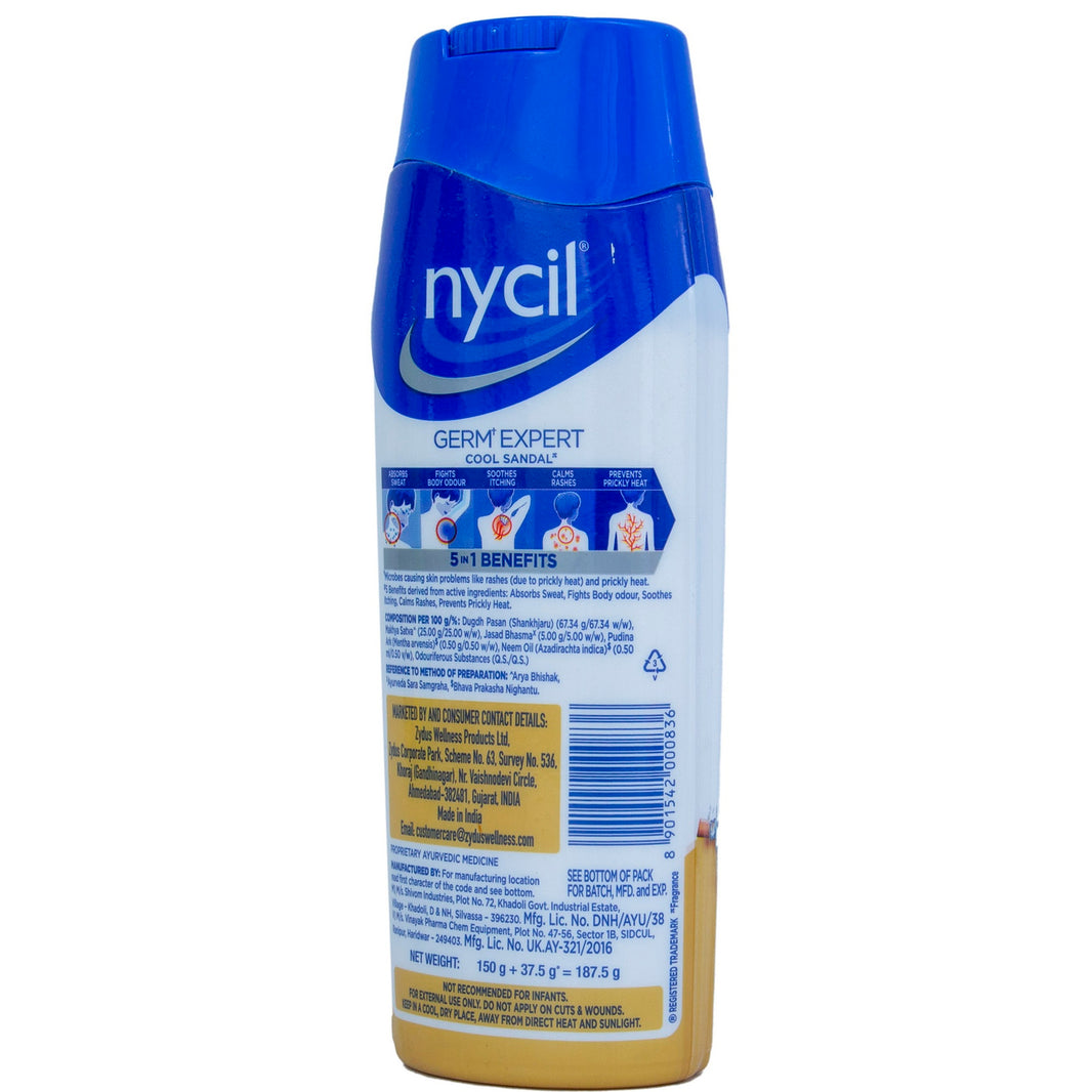 Nycil Sandal Prickly Powder 150Gm