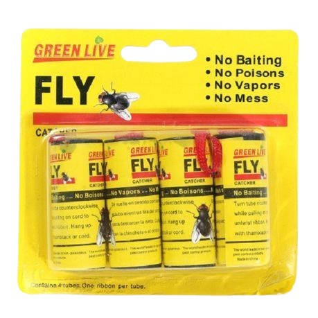 Green Live Fly Catcher 4 tubes
