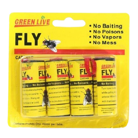 Green Live Fly Catcher 4 tubes