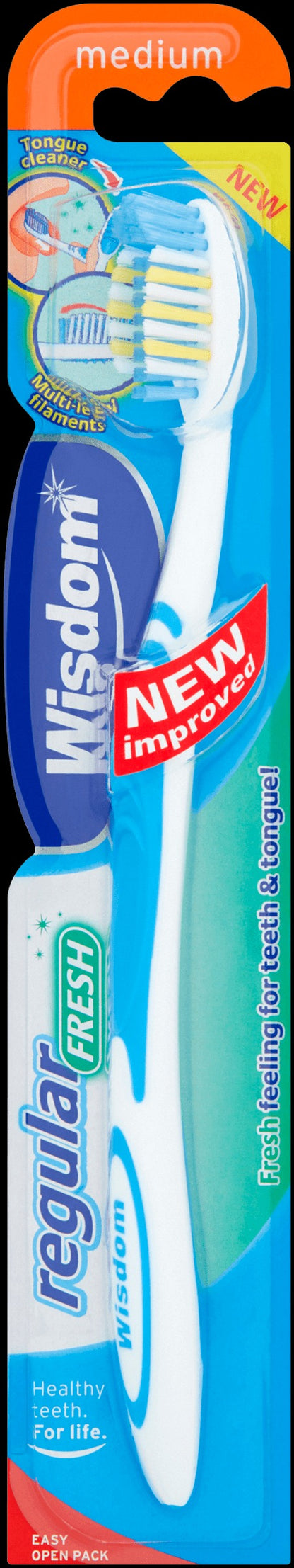 Wisdom Regular Fresh Toothbrush, Medium