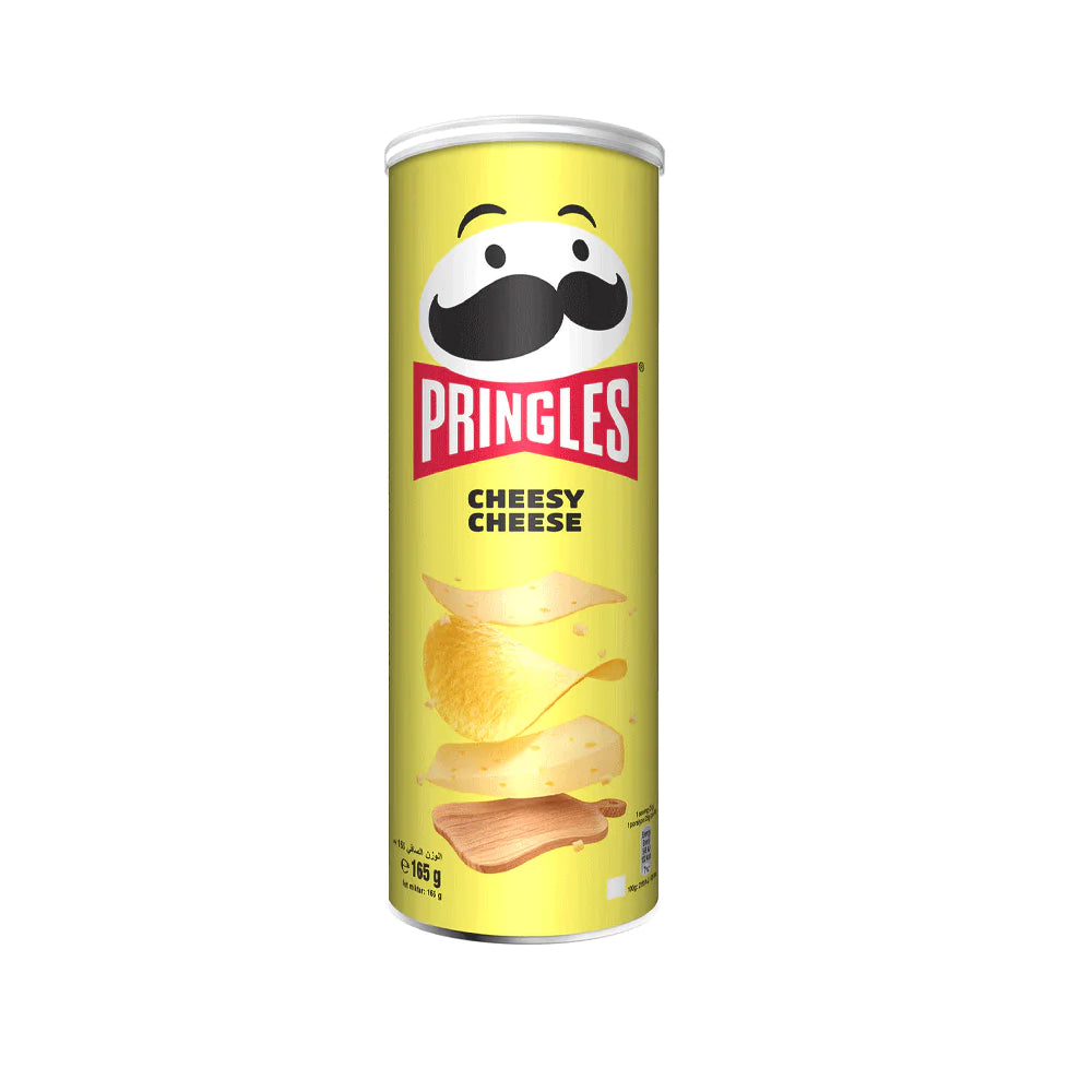Pringles Cheesy Cheese Chips Can, 165g