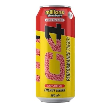 C4 Millions Strawberry Energy Drink 500Ml