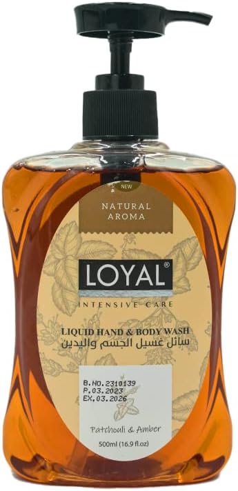 Loyal Patchouli & Amber Liquid Hand & Body Wash, 500ml