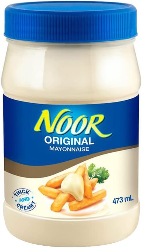 Noor Original Thick & Creamy Mayonnaise Jar, 473ml