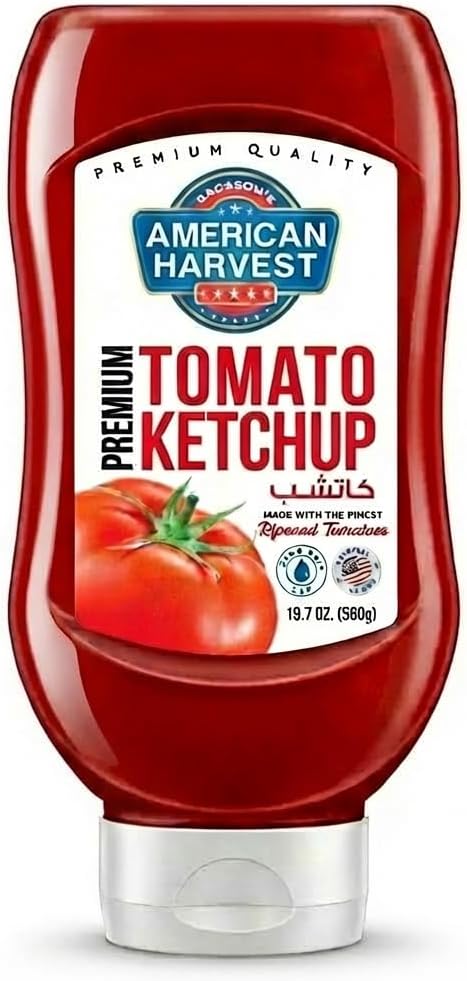 American Harvest Tomato Ketchup, 560g