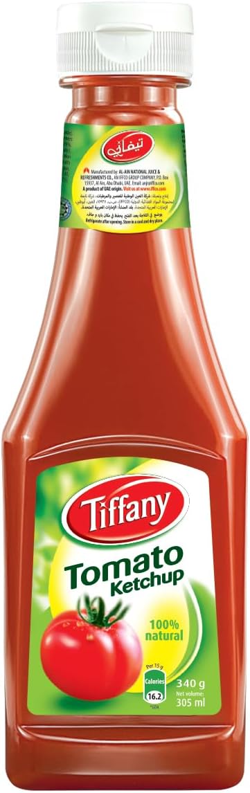 Tiffany Tomato Ketchup, 4x340g