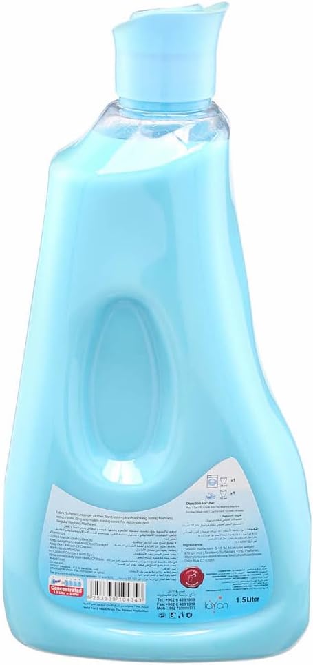 Loyal Blue Petals Fabric Softener & Freshener, 1500ml