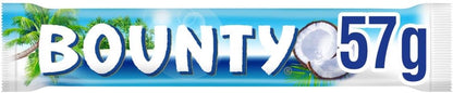 Bounty Double Coconut Chocolate Bar, 57g