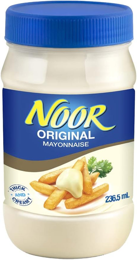 Noor Original Thick & Creamy Mayonnaise Jar, 236.5ml