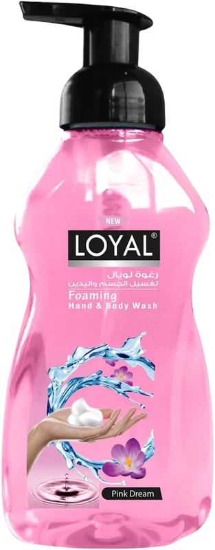 Loyal Pink Dream Foaming Hand & Body Wash, 500ml