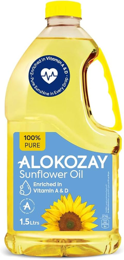 Alokozay Pure Sunflower Oil 750Ml