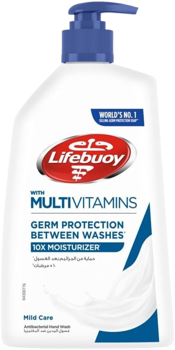 Lifebuoy Antibacterial Mild Care Hand Wash, 500ml