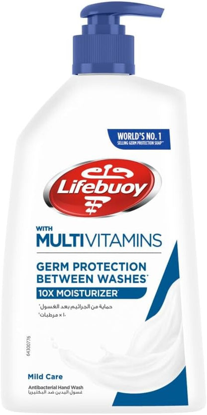 Lifebuoy Antibacterial Mild Care Hand Wash, 500ml