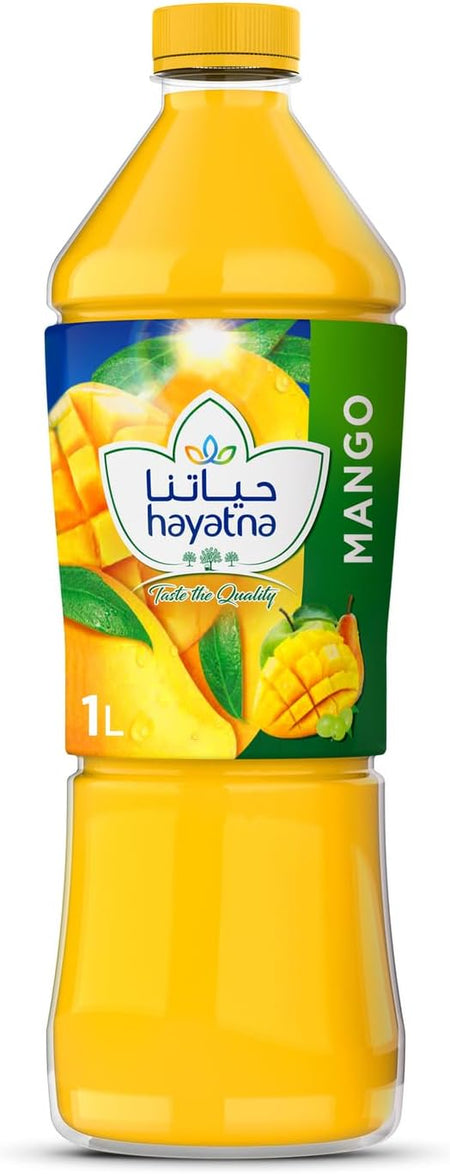 Hayatna Mango Juice No Added Sugar, 1L