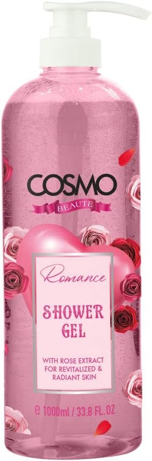 Cosmo Beaute Romance Temptation Perfumed Shower Gel, 1L