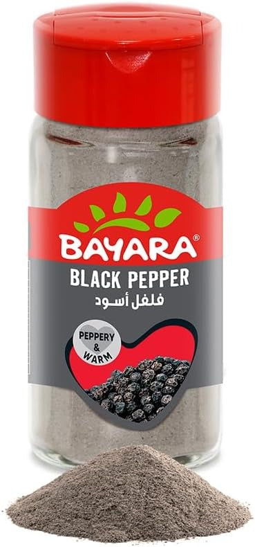 Bayara Black Pepper Powder, 45g