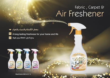 Loyal Exotic Blooms Fragrance Fabric, Carpet, & Air Freshener, 500ml