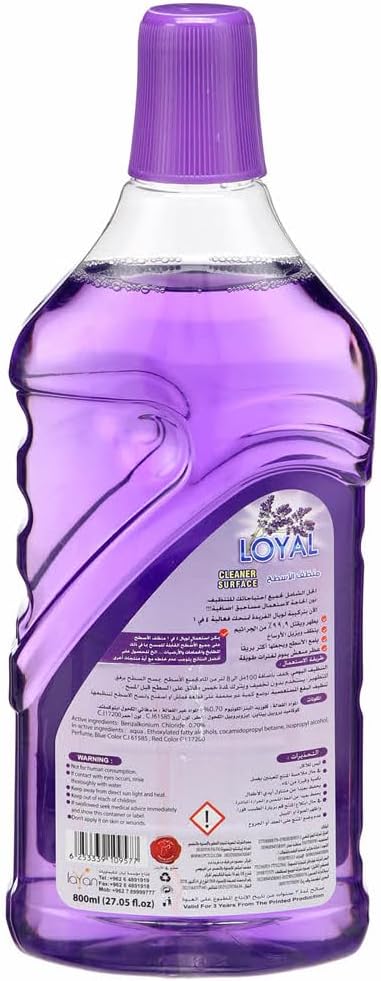Loyal Lavender & Jasmine Surface Cleaner, 800ml