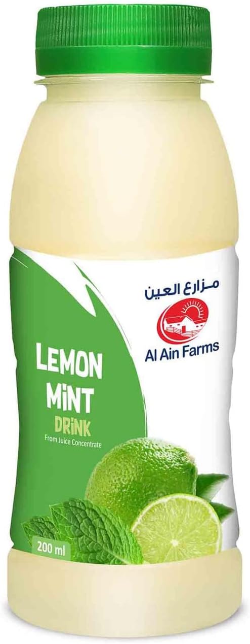 Al Ain Farms Lemon Mint Drink, 200ml