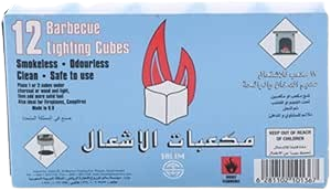 Salim 12-Piece Barbeque Lighting Cubes