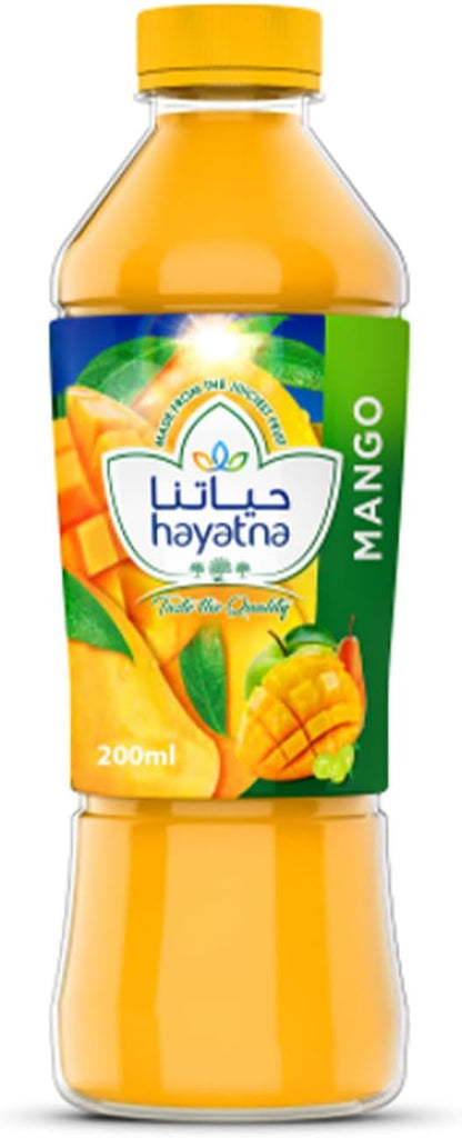 Hayatna Mango Nectar Juice, 200ml