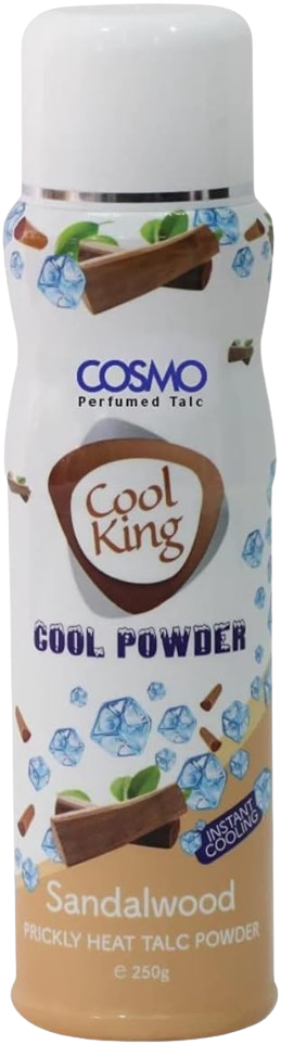 Cosmo Sandalwood Perfumed Talc, 250g