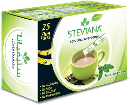 Steviana Sweetener Slim 37.5 g x 25 Sticks