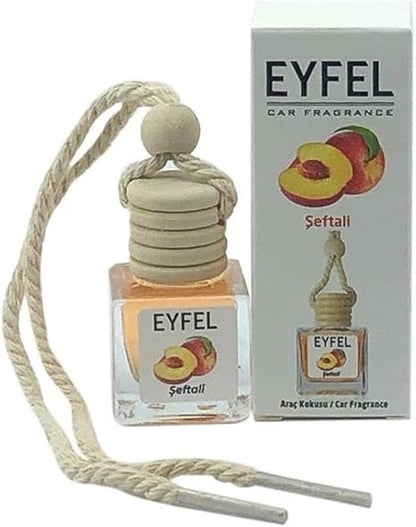 Eyfel Peach Car Air Freshener Diffuser, 10ml