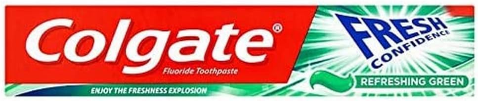 Colgate Fresh Confidence Green Toothpaste, 4x75ml