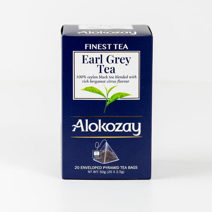 Alokozay Earl Grey Pyramid Tea Bag, 20 Pieces, 50g