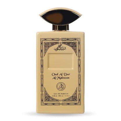 Al Fakhr Perfumes Oud Dur Al Maknoon Eau De Parfum Natural Spray, 100ml