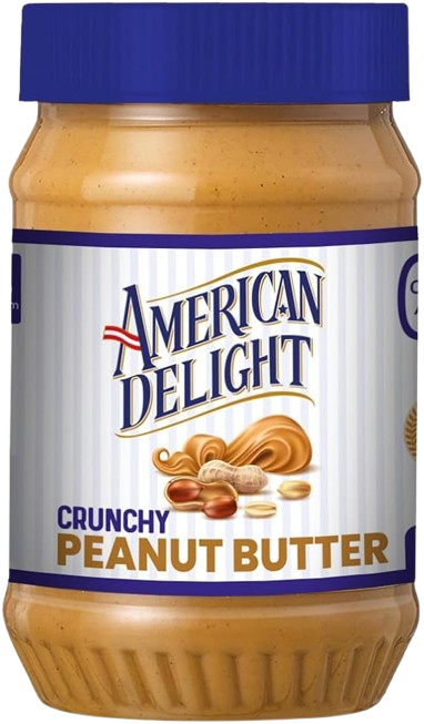 American Delight Crunchy Peanut Butter, 510g