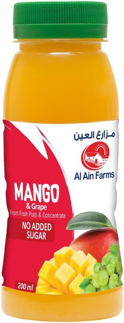 Al Ain Mango And Grape Fruit Juice 200ml