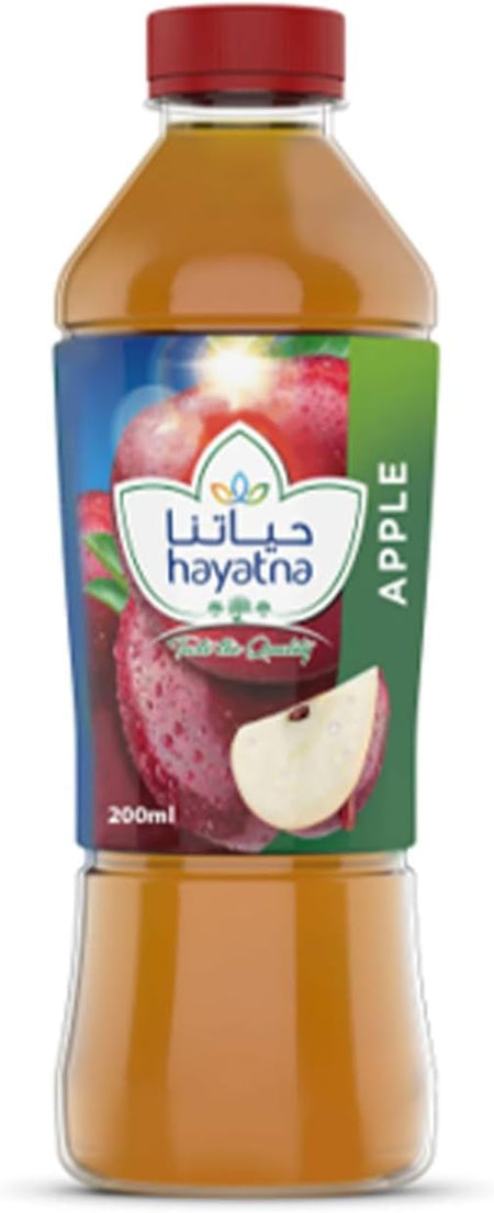 Hayatna Apple Pure Juice, UAE, 200ml