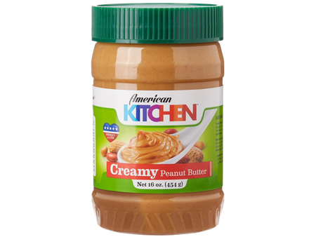 American Kitchen Creamy Peanut Butter 454 g