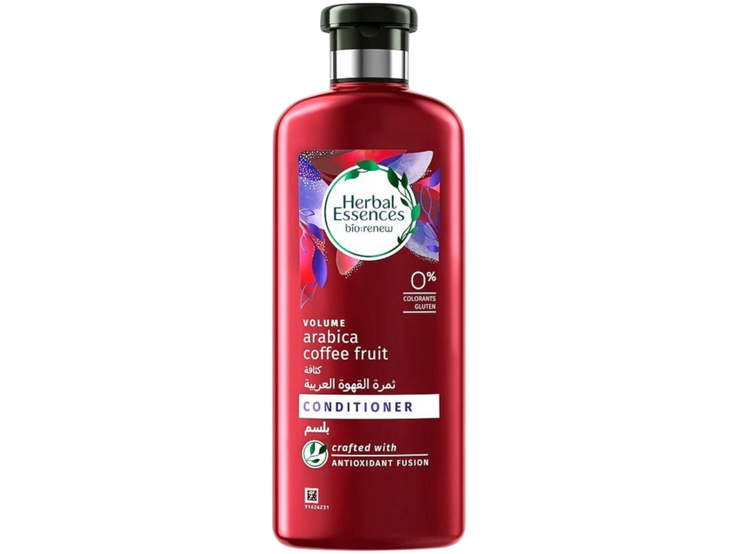 Herbal Essences Bio Renew Volumizing Hair Conditioner with Arabica Coffee & Fruit, 400ml