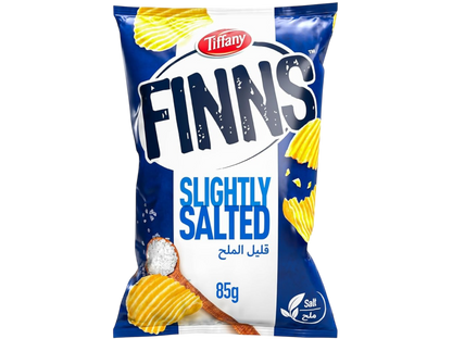 Tiffany Finns Crinkled Potato Chips Salt, 85g