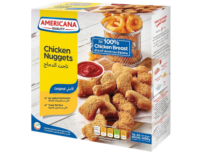 Americana Frozen Chicken Nuggets, 400g